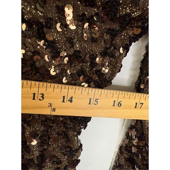 Vintage Lilli Diamond California Sequin Bombshell Dress 1960s approx M - Picture 5 of 7